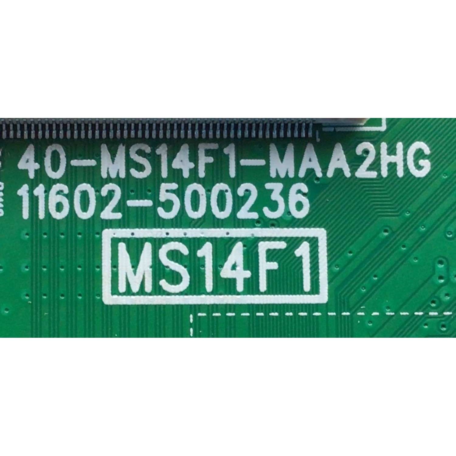 MAIN PARA TV TCL / NUMERO DE PARTE 30800-000326 / 40-MS14F1-MAA2HG / 11602-500236 / 30801-000300 / V8-ST14K01-LF / PANEL LVF320NDEL KJ9W00 / DISPLAY PT320CT01-3 VER.1.3 / MODELO 32S327	 - Imagen 2
